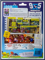 Major Eraser from 9 to 5 Warriors - Wave 1 manufactured by 9 to 5 Warriors [Back]