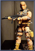 Desert Steel Brigade from Action Force - Series 4 manufactured by Valaverse [Loose]