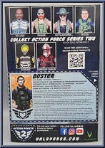 Duster (Tim Kennedy) from Action Force - Series 2 manufactured by Valaverse [Back]