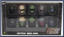 Tactical Head Gear from Action Force - Series 4 manufactured by Valaverse [Front]