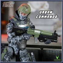 Urban Commando from Action Force - Series 4 manufactured by Valaverse [Loose]