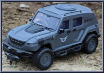 Vanguard (Stealth Gray / Clean) from Action Force - Vehicles manufactured by Valaverse [Loose]