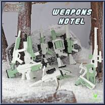 Weaons Pack Hotel from Action Force - Series 4 manufactured by Valaverse [Loose]