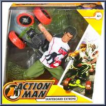 Skateboard Extreme (White Shirt) Action Figure