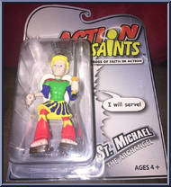 St. Michael the Archangel from Action Saints - Basic Series manufactured by Kolbe Film School [Front]