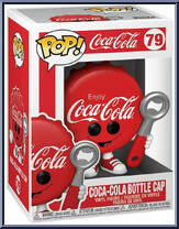 Coca-Cola Bottle Cap from Ad Icons - Pop! Vinyl Figures manufactured by Funko [Front]