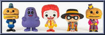 Office Mac / Grimace / Ronald McDonald / Hamburglar / Mayor McCheese Action Figure