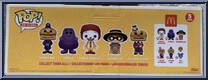 Office Mac / Grimace / Ronald McDonald / Hamburglar / Mayor McCheese from Ad Icons - Pop! Sets manufactured by Funko [Back]