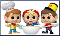 Snap, Crackle, & Pop (Rice Krispies) Action Figure