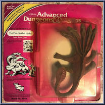 Five-Headed Hydra  from Advanced Dungeons & Dragons - Bendable manufactured by LJN [Front]