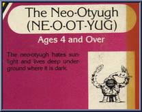 Neo-Otyugh  from Advanced Dungeons & Dragons - Bendable manufactured by LJN [Package]