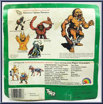 Odius Ogre & Book of Magic  from Advanced Dungeons & Dragons - PVC Figures manufactured by LJN [Back]