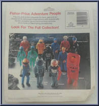 Brainoid / Opticon / Alpha Pilot from Adventure People - Multi-Packs manufactured by Fisher-Price [Back]
