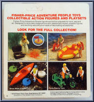 Indy Driver from Adventure People - Basic Series manufactured by Fisher-Price [Back]