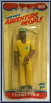 Paramedic (Yellow Outfit) from Adventure People - Basic Series manufactured by Fisher-Price [Front]