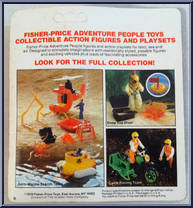 Rescue Pilot from Adventure People - Basic Series manufactured by Fisher-Price [Back]