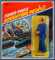 Rescue Pilot from Adventure People - Basic Series manufactured by Fisher-Price [Front]