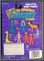 Gumby / Pokey from Adventures of Gumby and Friends - Miniature Superflexibles manufactured by Trendmasters [Back]