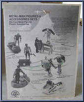 Major Mercury (with Rocket Repair Unit) from Adventures of Metal-Man - Basic Series manufactured by Zee Toys [Back]