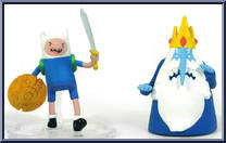 Finn & Ice King from Adventure Time - Collector's Pack manufactured by Jazwares [Loose]