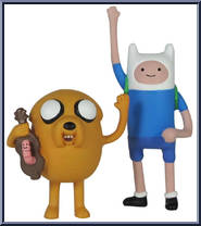 Finn & Jake from Adventure Time - Collector's Pack manufactured by Jazwares [Loose]
