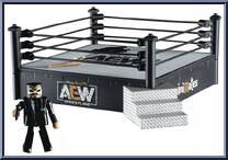 Wrestling Ring Playset with Excalibur Action Figure