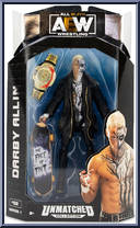 Darby Allin from AEW - Unmatched - Series  1 manufactured by Jazwares [Front]