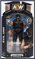 Evil Uno from AEW - Unmatched - Series  3 manufactured by Jazwares [Front]