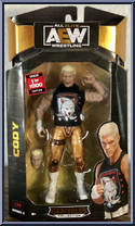 Cody Rhodes (Nightmare Family) (Chase) from AEW - Unrivaled - Series  4 manufactured by Jazwares [Front]