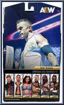 Ricky Starks from AEW - Unrivaled - Series 17 manufactured by Jazwares [Back]