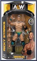 Ricky Starks from AEW - Unrivaled - Series  9 manufactured by Jazwares [Front]