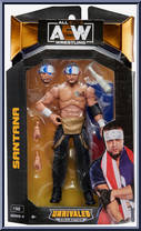 Santana from AEW - Unrivaled - Series  4 manufactured by Jazwares [Front]