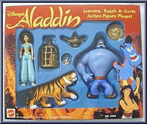 Jasmine / Rajah / Genie Action Figure