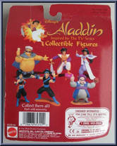 Prince Uncouthma from Aladdin - TV Series - Collectible Figures manufactured by Mattel [Back]