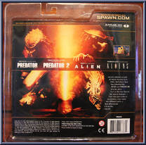 Predator from Alien and Predator - Basic Series manufactured by McFarlane [Back]
