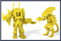 Ripley in Power Loader / Alien Queen from Alien - M.U.S.C.L.E. manufactured by Funko [Loose]