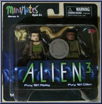 Fury 161 Ripley / Fury 161 Dillon from Alien - Minimates - Wave 4 manufactured by Diamond Select [Front]
