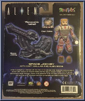 Space Jockey (with Capt. Dallas and Alien Eggs) from Alien - Minimates - Sets manufactured by Diamond Select [Back]