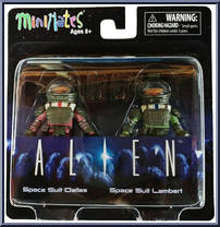 Space Suit Dallas / Space Suit Lambert from Alien - Minimates - Wave 3 manufactured by Diamond Select [Front]