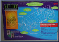 Armored Personnel Carrier (APC) from Aliens - Action Fleet manufactured by Galoob [Back]