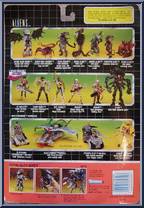 Flying Alien Queen from Aliens - Series 2 manufactured by Kenner [Back]