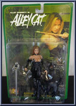 Alley Cat (Black Outfit) from Alley Bagget is Alley Cat - Basic Series manufactured by Action Toys [Front]