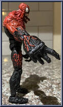 Toxin from Amazing Spider-Man - Series 4 manufactured by Toy Biz [Loose]