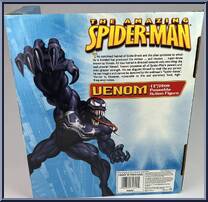 Venom from Amazing Spider-Man - 12" Scale manufactured by Toy Biz [Back]