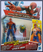 Spider-Man (Shock Surge) from Amazing Spider-Man 2 - Spider Strike manufactured by Hasbro [Front]