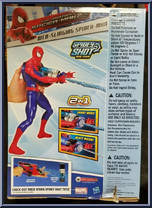 Spider-Man (Web-Slinging) from Amazing Spider-Man 2 - Spidey Shot manufactured by Hasbro [Back]