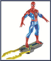 Spider-Man (Blitz Board) from Amazing Spider-Man 2 - Spider Strike manufactured by Hasbro [Loose]