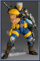 Cable (v1.5) from Amazing Yamaguchi Revoltech - Marvel manufactured by Kaiyodo [Loose]
