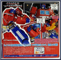 Optimus Prime from Amazing Yamaguchi Revoltech - Transformers manufactured by Kaiyodo [Back]