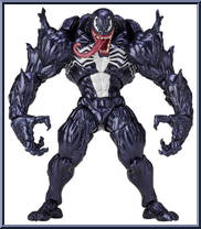 Venom from Amazing Yamaguchi Revoltech - Marvel manufactured by Kaiyodo [Loose]